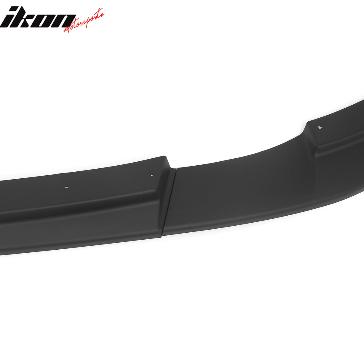 Fits 05-13 Chevrolet Corvette C6 Base ZR1 Style Front Bumper Lip Matte Black 3PC