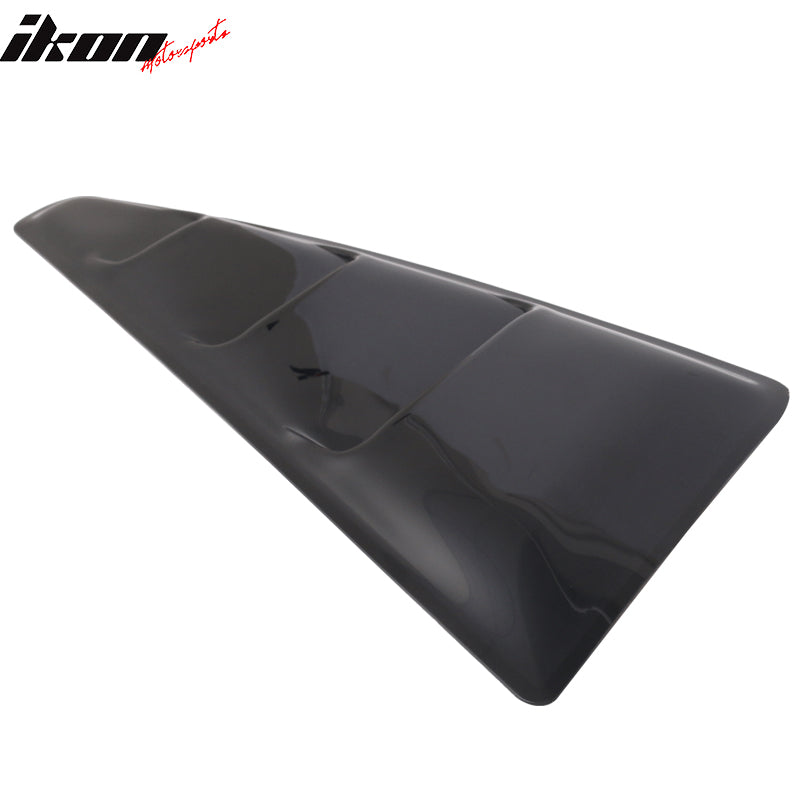 Mustang 2024-2026 Air Design® Absolute Black Quarter Window Scoop Kit (Coupe) | Accessories Mustang 2024-2026 Air Design® Absolute Black Quarter Window Scoop Kit (Coupe) | Accessories