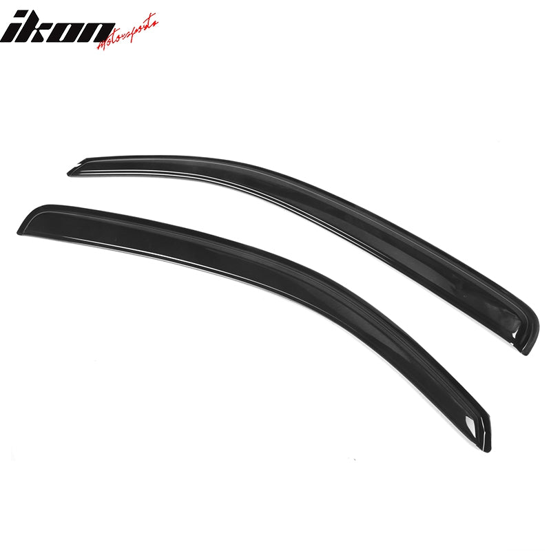 Fits 05-15 Toyota Tacoma Standard Cab Acrylic Window Visors Sun Guard 2Pc Set