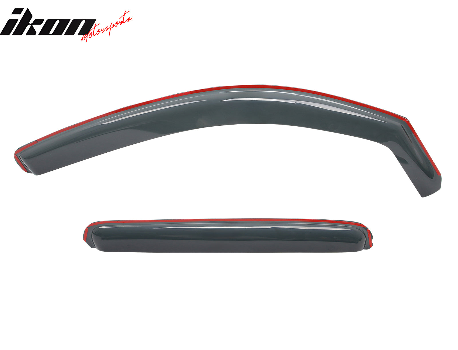 Fits 05-15 Toyota Tacoma Double Cab In-Channel Window Visors Acrylic Rain Shade