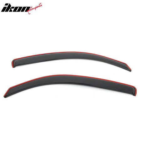 For 05-15 Toyota Tacoma Extended Cab Window Visors In-Channel Rain Sun Deflector