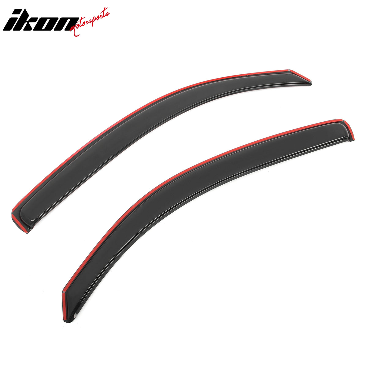 For 05-15 Toyota Tacoma Extended Cab Window Visors In-Channel Rain Sun Deflector