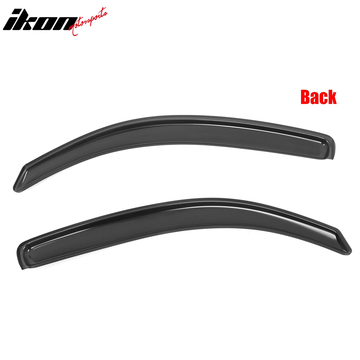 For 05-15 Toyota Tacoma Extended Cab Window Visors In-Channel Rain Sun Deflector