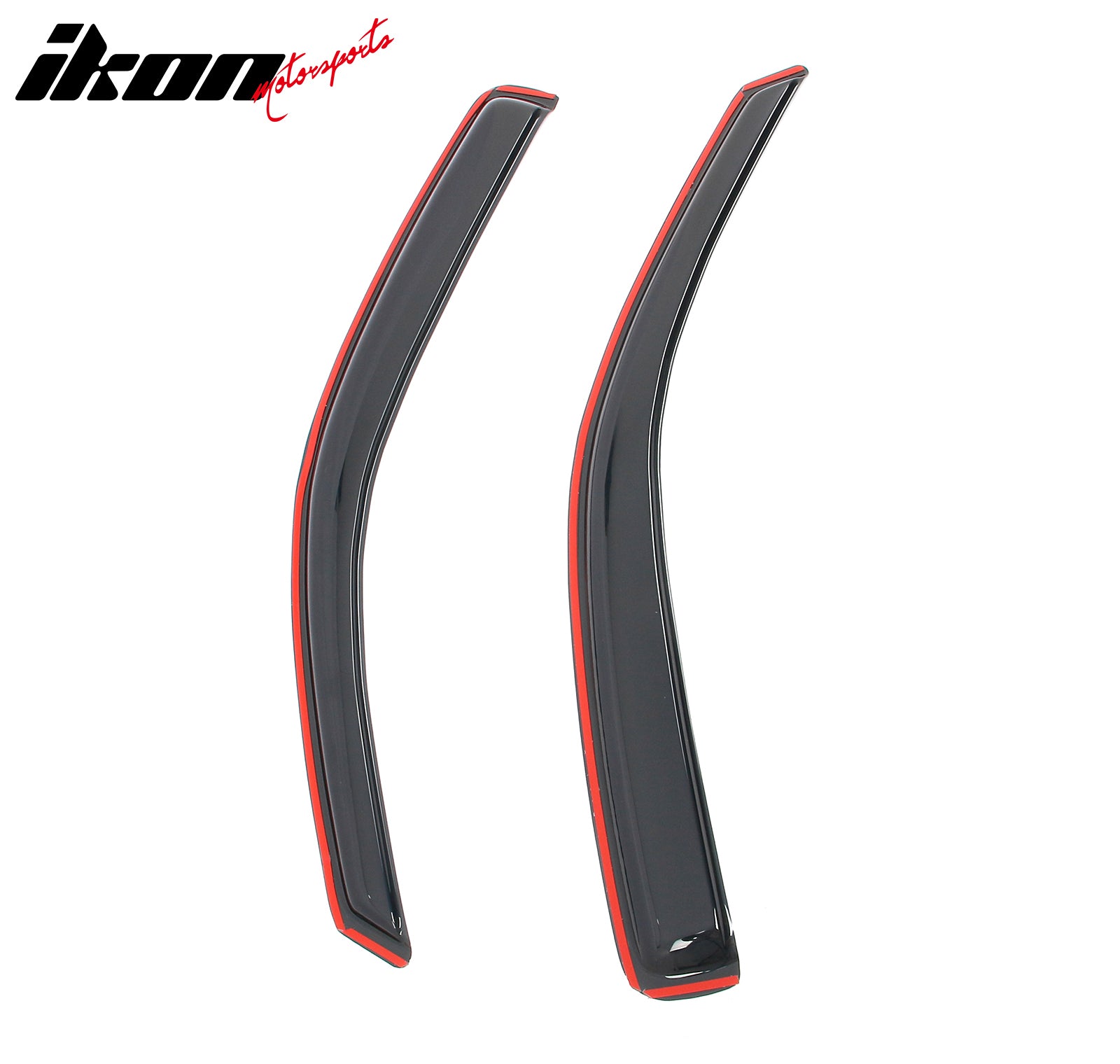 Fits 05-21 Nissan Frontier King Cab Window Visor In-Channel Deflector Rain Guard