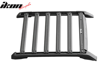 Fits 05-23 Toyota Tacoma Double Cab Aluminum Roof Rack Cross Bars w/ Slide Rail