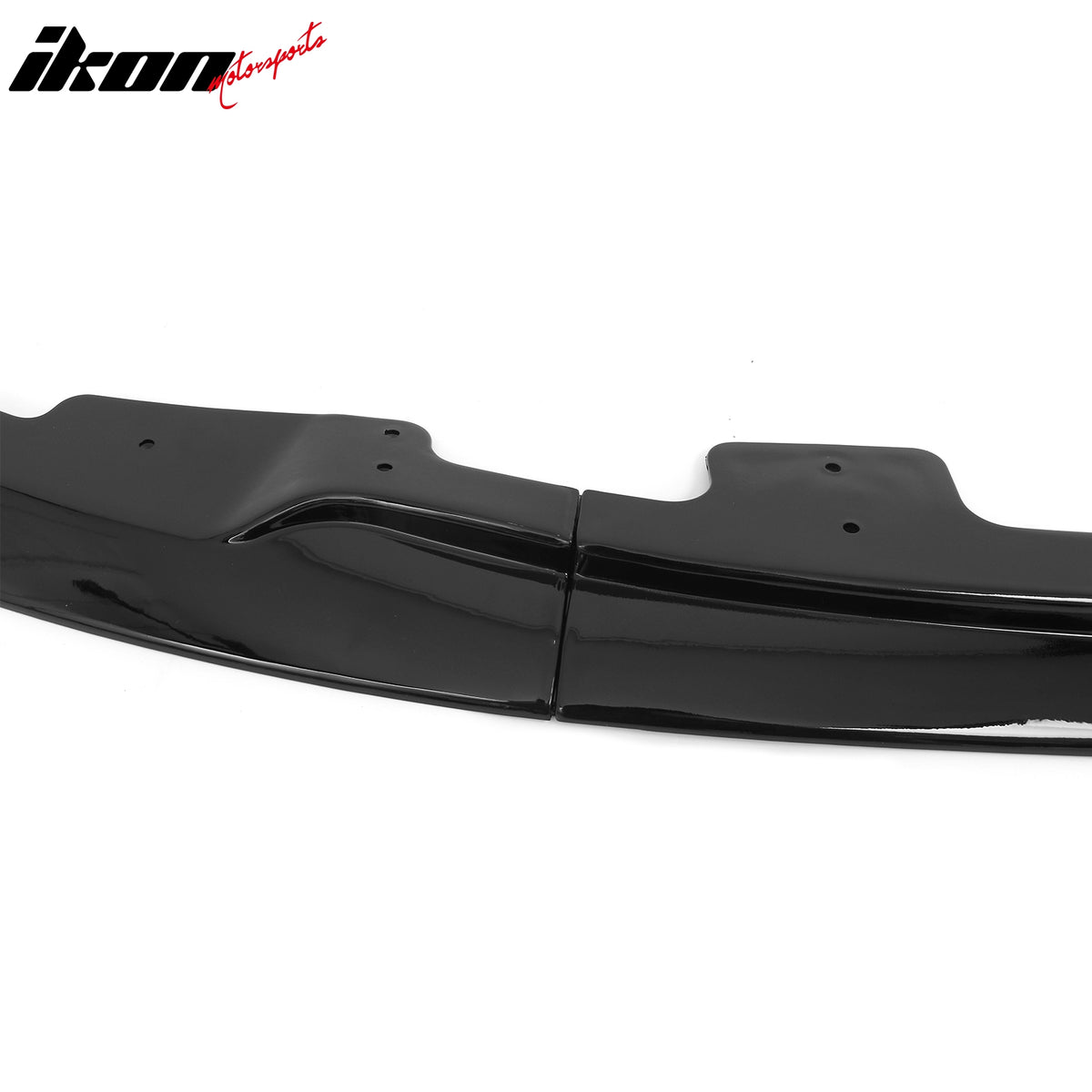 Fits 06-07 Subaru Impreza WRX Gloss Black Front Bumper Lip Spoiler PP 3PCS Set