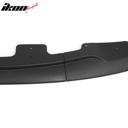 Fits 06-07 Subaru Impreza WRX Matte Black Front Bumper Lip Spoiler PP 3PCS Set