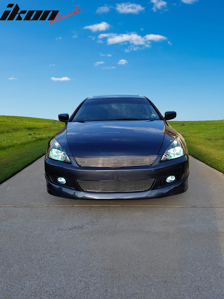 HFP-Style Front Bumper Lip Spoiler For 2006-2007 Honda Accord Sedan – Polyurethane
