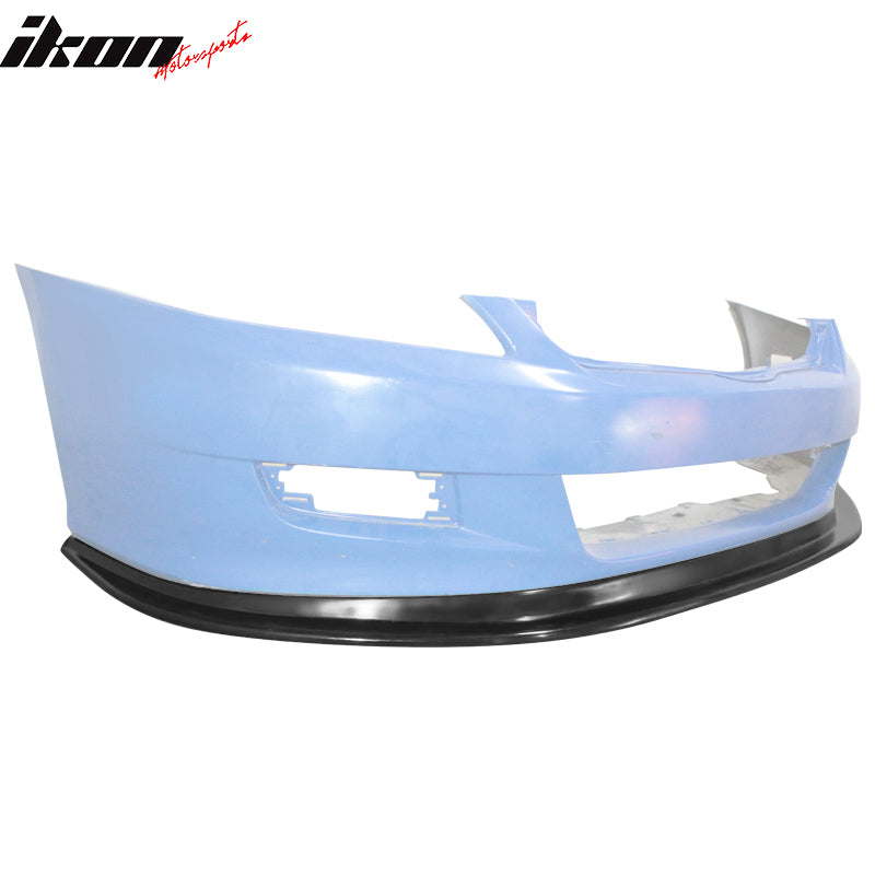 Fits 06-07 Honda Accord Coupe MDA Style Front Bumper Lip Chin Spoiler Splitter