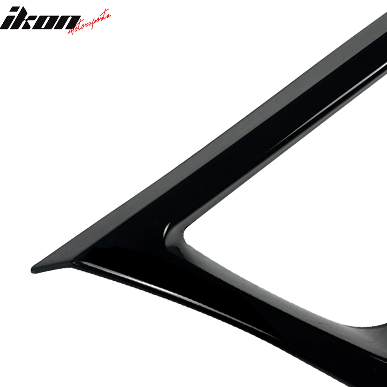 Fits 06-07 Subaru Impreza WRX OE Front Bumper Grille Cover Trim ABS Gloss Black