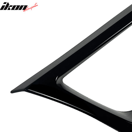 Fits 06-07 Subaru Impreza WRX OE Front Bumper Grille Cover Trim ABS Gloss Black