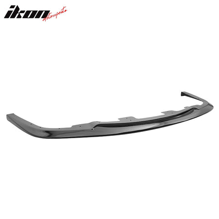 Fits 06-07 Impreza WRX STI Front Bumper Lip Painted Gloss Black Lower Spoiler