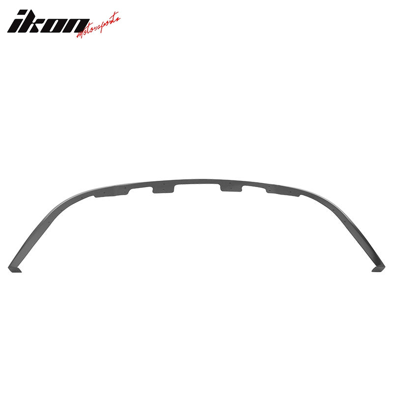 Fits 06-07 Impreza WRX STI Front Bumper Lip Painted Gloss Black Lower Spoiler