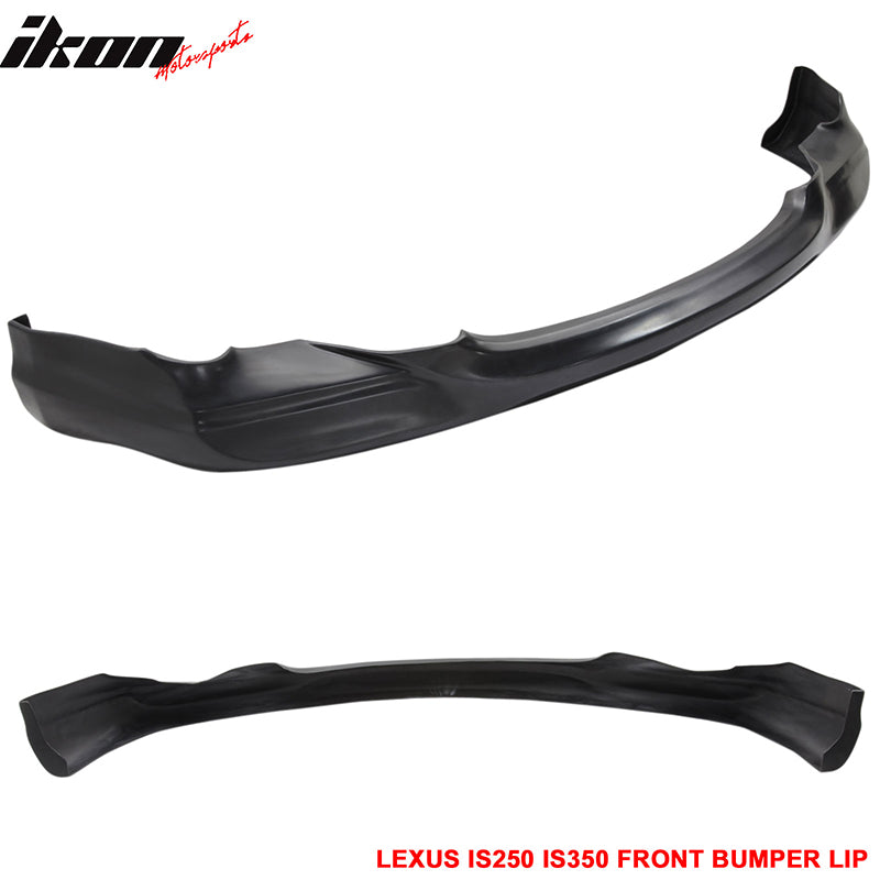 Fits 06-08 Lexus IS250 IS350 INS Style Front Bumper Lip Spoiler Kit PU Unpainted