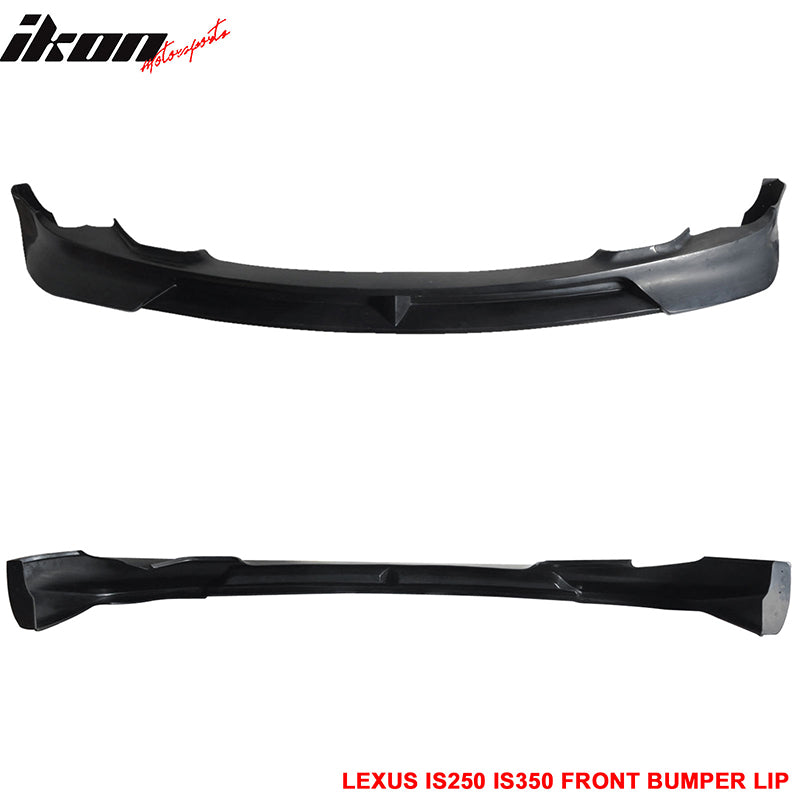 Fits 06-08 Lexus IS250 IS350 Sedan VIP JP Style Front Bumper Lip PU Unpainted