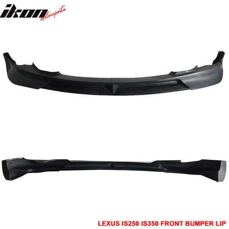 Fits 06-08 Lexus IS250 IS350 Sedan VIP JP Style Front Bumper Lip PU Unpainted