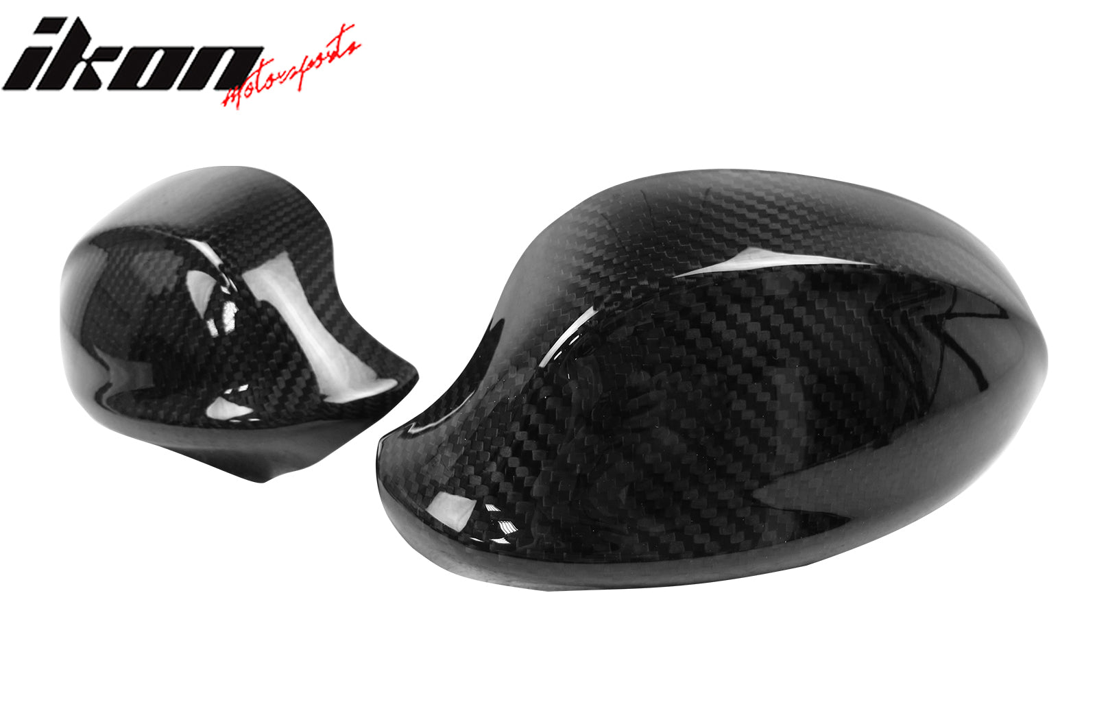 Closeout! Fits 06-08 BMW E90 3-Series Side Mirror Covers Carbon Fiber OE Style
