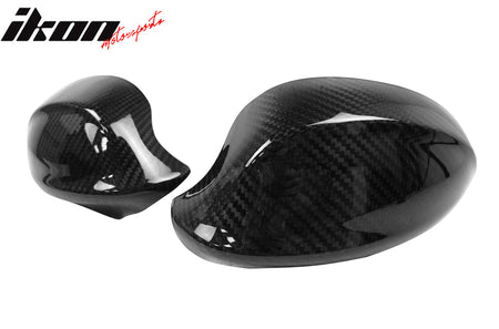 Closeout! Fits 06-08 BMW E90 3-Series Side Mirror Covers Carbon Fiber OE Style