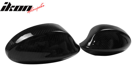 Closeout! Fits 06-08 BMW E90 3-Series Side Mirror Covers Carbon Fiber OE Style