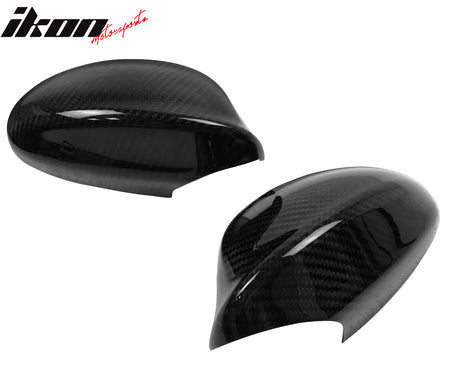 Closeout! Fits 06-08 BMW E90 3-Series Side Mirror Covers Carbon Fiber OE Style