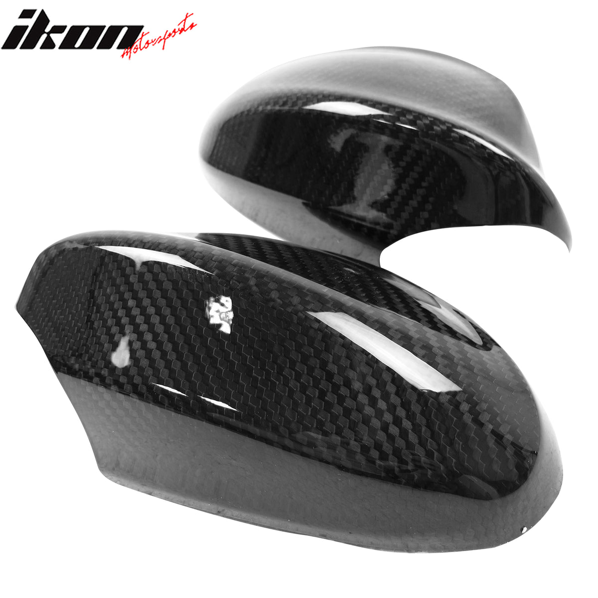 Closeout! Fits 06-08 BMW E90 3-Series Side Mirror Covers Carbon Fiber OE Style