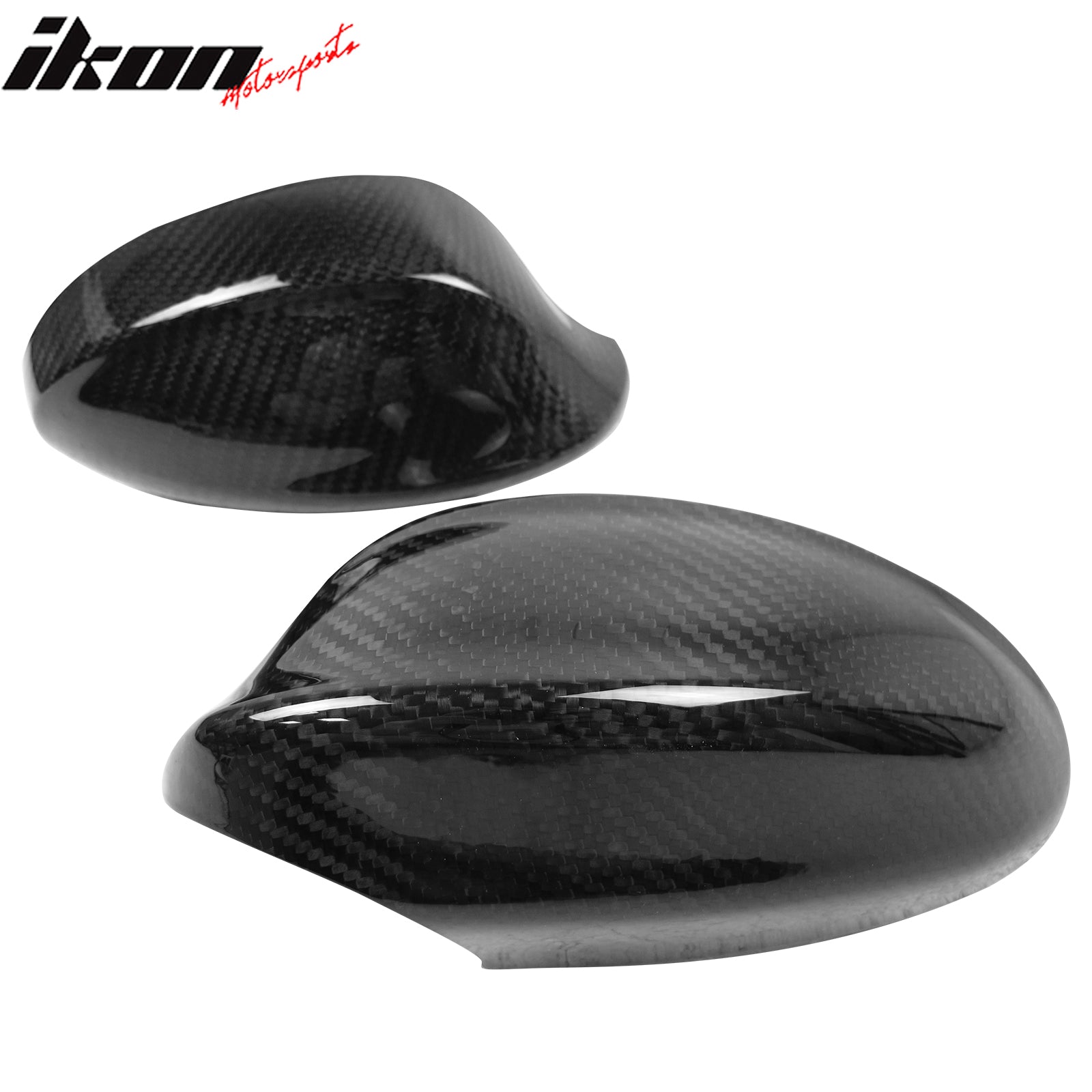 Closeout! Fits 06-08 BMW E90 3-Series Side Mirror Covers Carbon Fiber OE Style