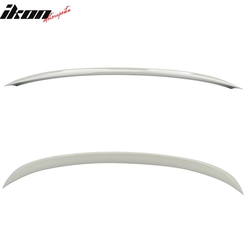 Fits 06-08 BMW E90 Trunk Spoiler + Front Splitter Painted #300 Alpine White III