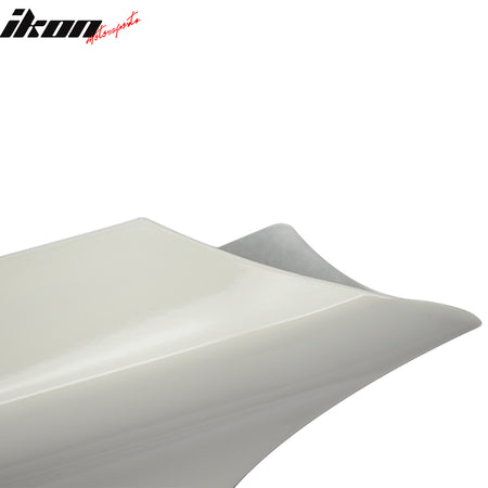 Fits 06-08 BMW E90 Trunk Spoiler + Front Splitter Painted #300 Alpine White III