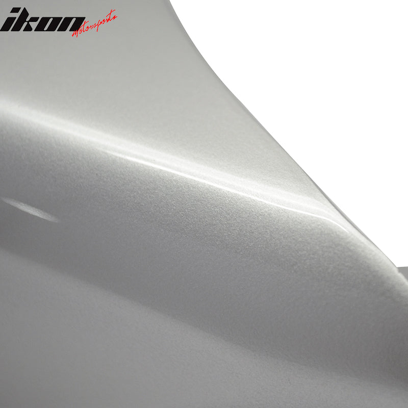 Fits 06-08 BMW E90 Trunk Spoiler + Front Splitters Painted #354 Titanium Silver