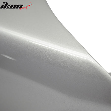 Fits 06-08 BMW E90 Trunk Spoiler + Front Splitters Painted #354 Titanium Silver