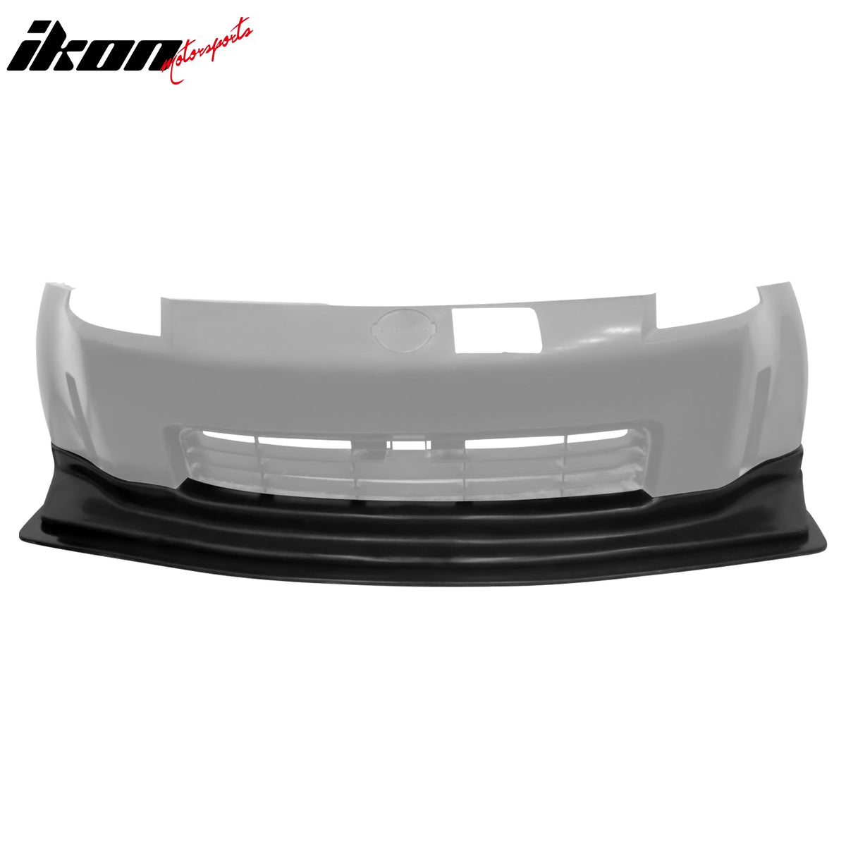350z.front lip and c For 06-09 Nissan 350Z Z33 GT-Style Matt Black Front Bumper Splitter Spoiler Smooth Statin Black Finish New For 350z Early C-west