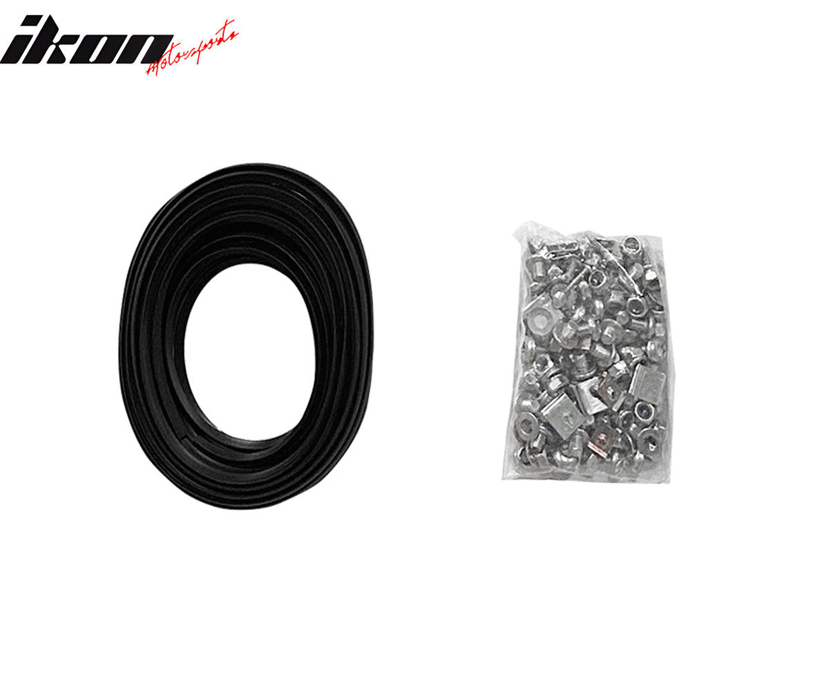 For 06-09 Dodge Ram 1500/2500/3500 Short Bed Bolt Style Fender Flares Smooth ABS