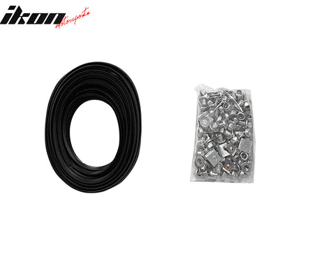 For 06-09 Dodge Ram 1500/2500/3500 Short Bed Bolt Style Fender Flares Smooth ABS