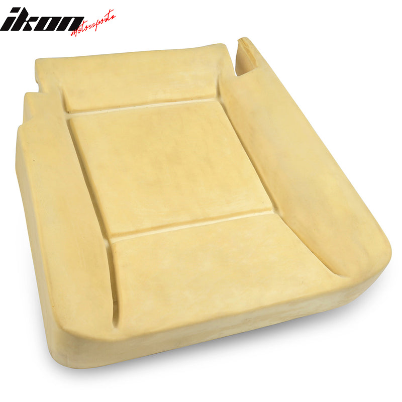 IKON MOTORSPORTS Driver Side Seat Bottom Foam, Compatible With 2006-2009 Dodge Ram, Factory Style Left Front Seat Foam Cushion Pad Replacement