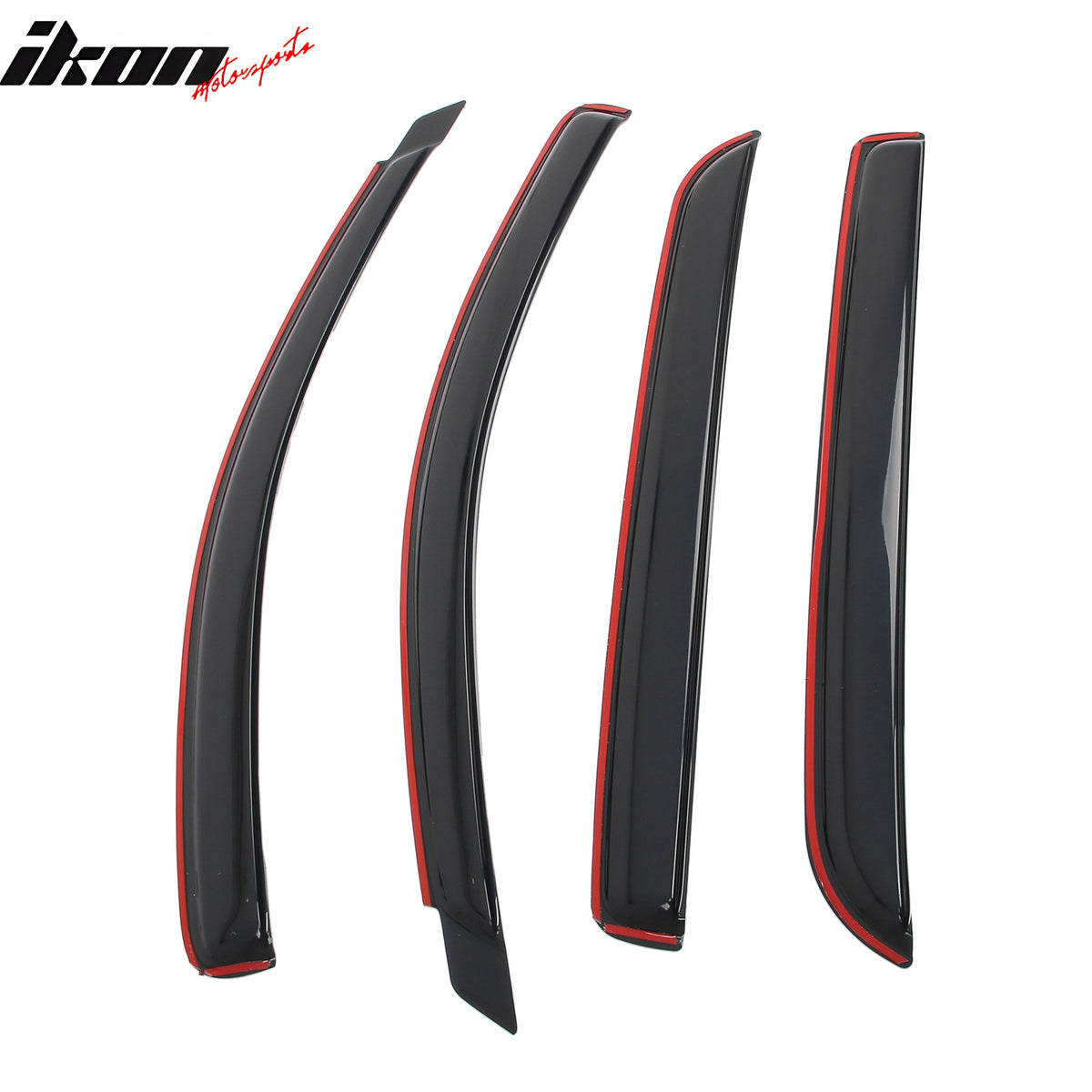 For 06-09 Dodge Ram Mega Cab Rain/Wind Guards Shade Deflectors Window Visor 4Pc For 06-09 Dodge Ram Mega Cab Rain/Wind Guards Shade Deflectors Window Visor 4Pc