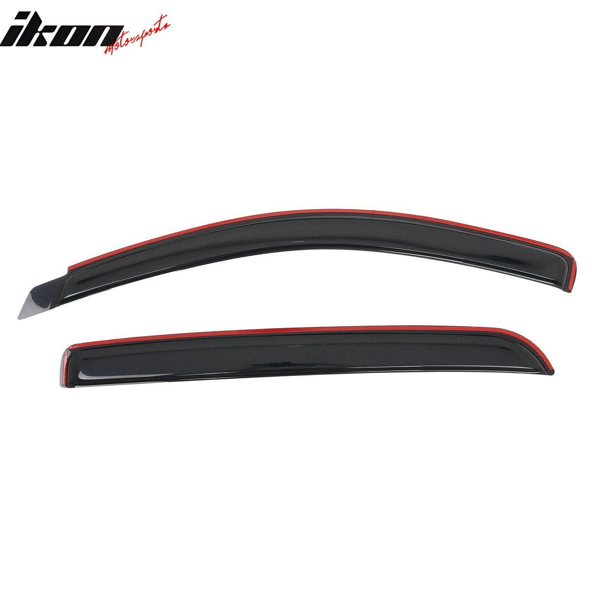 Fits 06-09 Dodge Ram 1500 2500 3500 Mega Cab Window Visors Deflectors In Channel