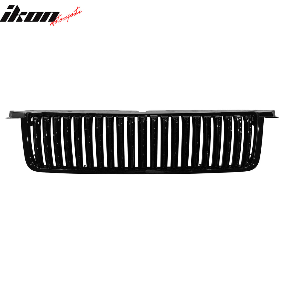 2006-2010 Ford Explorer XLS Vertical Bar Style Gloss Black Front Grill