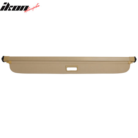 Cargo Cover Compatible With 2006-2011 Benz ML Class W164, Vinly + Aluminum Rod Tonneau Cover Retractable By IKON MOTORSPORTS, 2007 2008 2009 2010 2011 2012