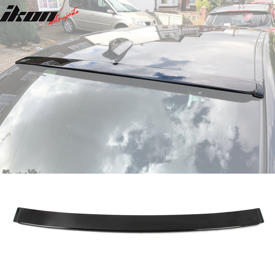 2006-2011 BMW E90 3-Series Sedan AC Style Roof Spoiler Gloss Black ABS