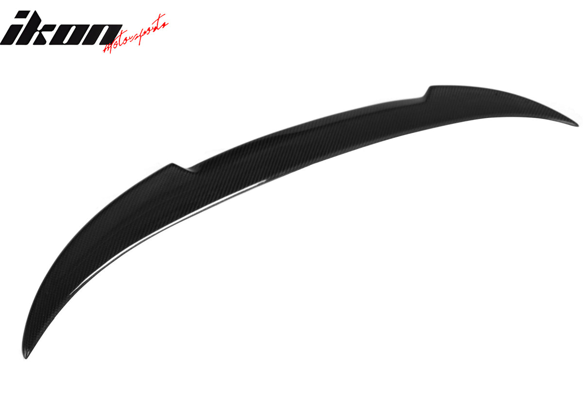 Closeout! Fits 06-11 BMW E90 3-Series Sedan V Style Trunk Spoiler Carbon Fiber
