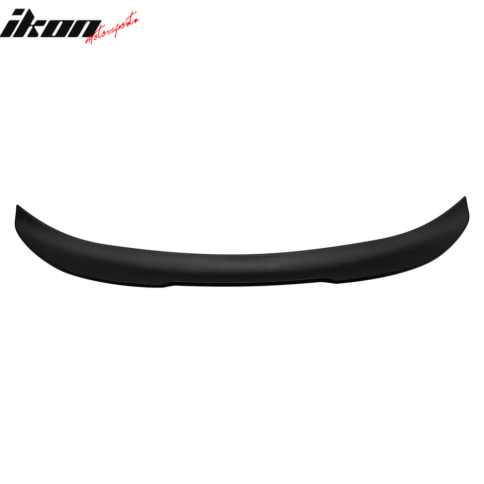 2006-2011 BMW E90 Sedan M3 PSM Style Matte Black Trunk Spoiler ABS