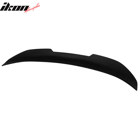 Fits 06-11 BMW E90 3-Series M3 Sedan PSM Style Trunk Spoiler Matte Black ABS