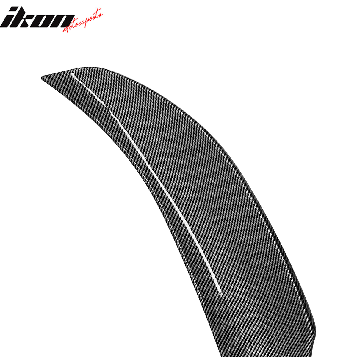 Fits 06-11 BMW E90 3-Series M3 Sedan PSM Style Trunk Spoiler Carbon Fiber Print