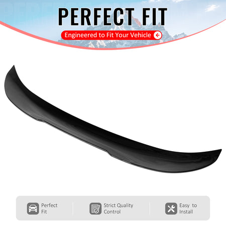 Fits 06-11 BMW E90 3-Series M3 Sedan PSM Style Trunk Spoiler ABS