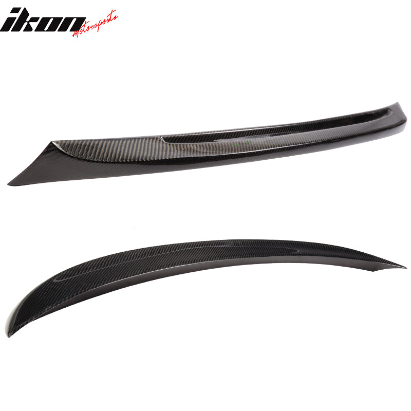 Fits 06-11 BMW E90 3-Series Sedan M-T Style Rear Trunk Spoiler Carbon Fiber CF