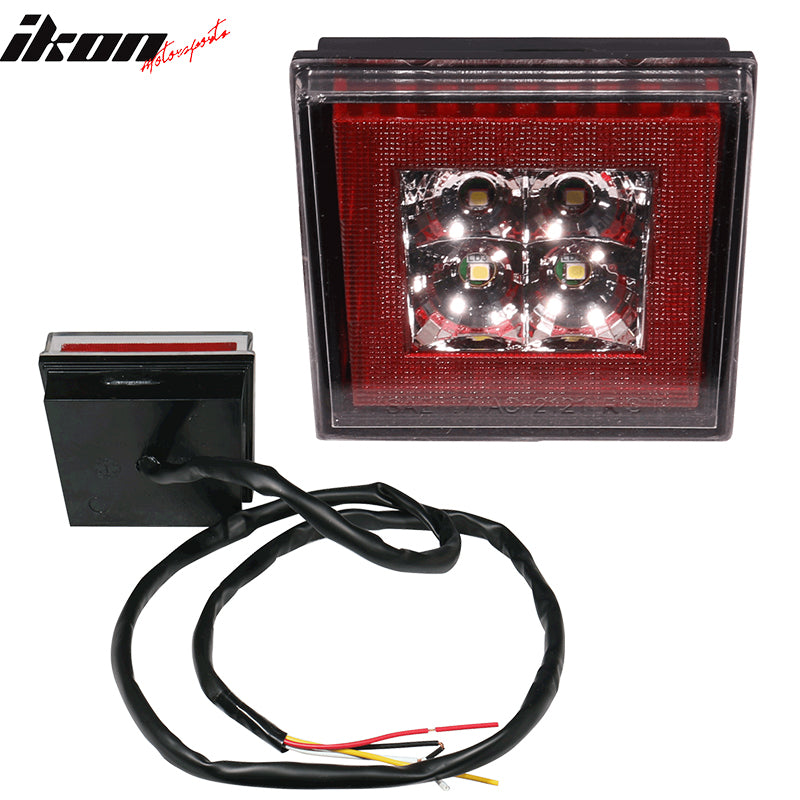 Fits 06-11 Honda Civic 4Dr Mugen RR Style Rear Bumper Diffuser W/3rd Brake Light