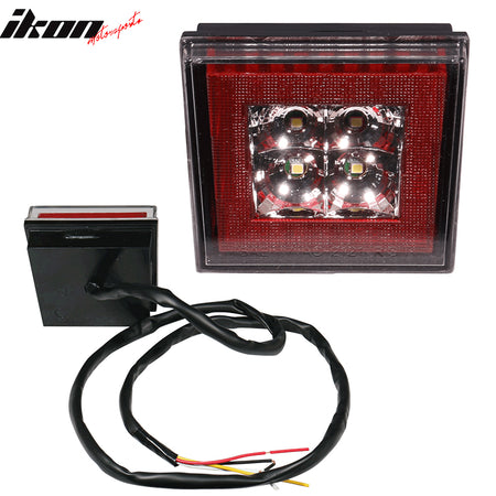 Fits 06-11 Honda Civic 4Dr Mugen RR Style Rear Bumper Diffuser W/3rd Brake Light