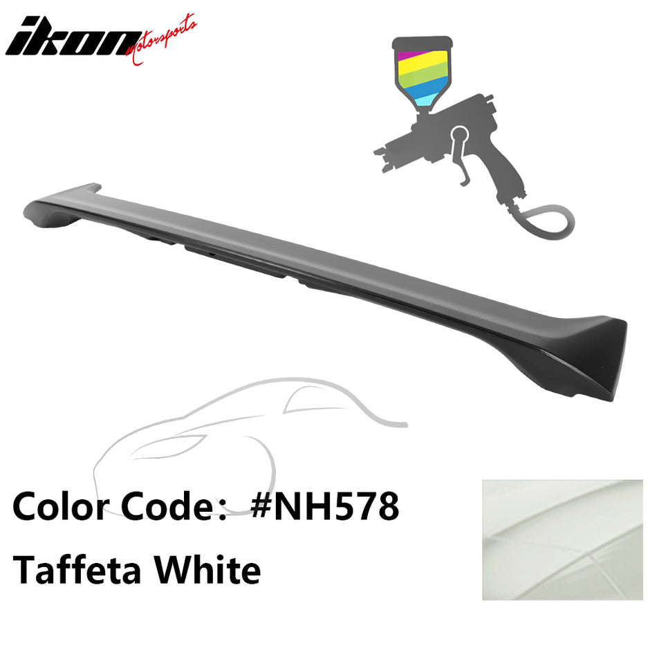2006-2011 Honda Civic OE Style Painted #NH578 White Trunk Spoiler /LED