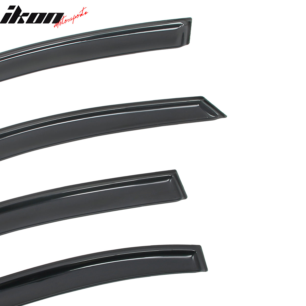 Fits 06-11 Honda Civic 4-Door Sedan Window Visors In-Channel Sun Rain Vent Guard