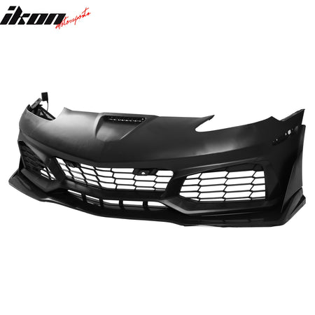 Fits 06-13 Corvette C6 Front Bumper Cover C7 ZR1 Style Conversion Replacement